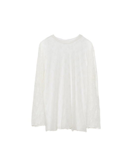 【SALE/50%0ff】Lace Tops [603368] ivory(76)