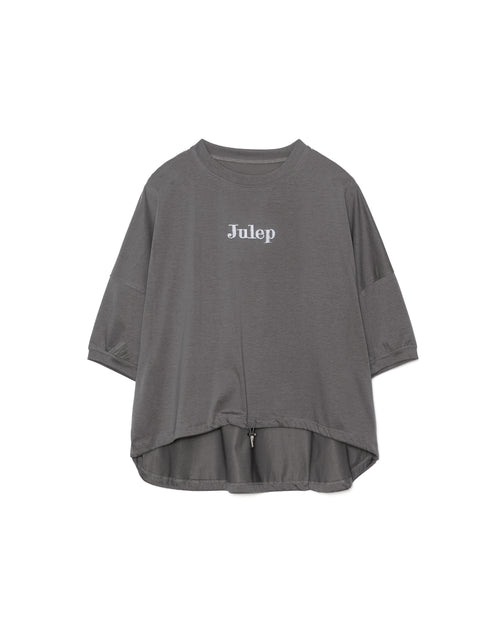 【SALE/50%0ff】Julep Logo T-Shirt [603350] grey