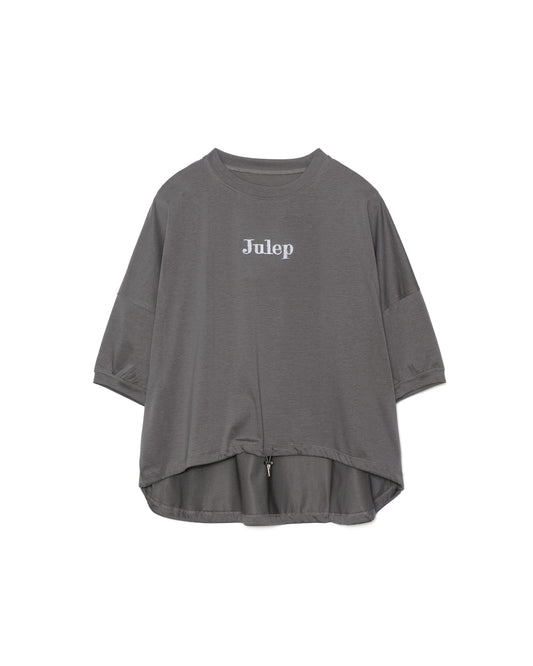 【SALE/50%0ff】Julep Logo T-Shirt [603350] grey(75)