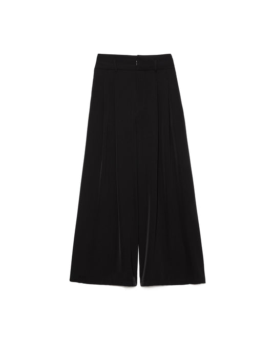 【SALE/50%0ff】Tuck Pants [603356] black