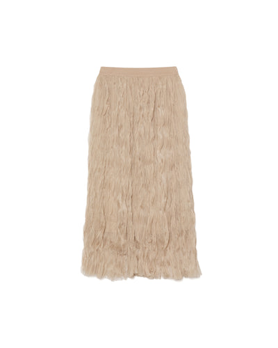 【Summer SALE!!】Washer Skirt [603379] mocha beige(07)
