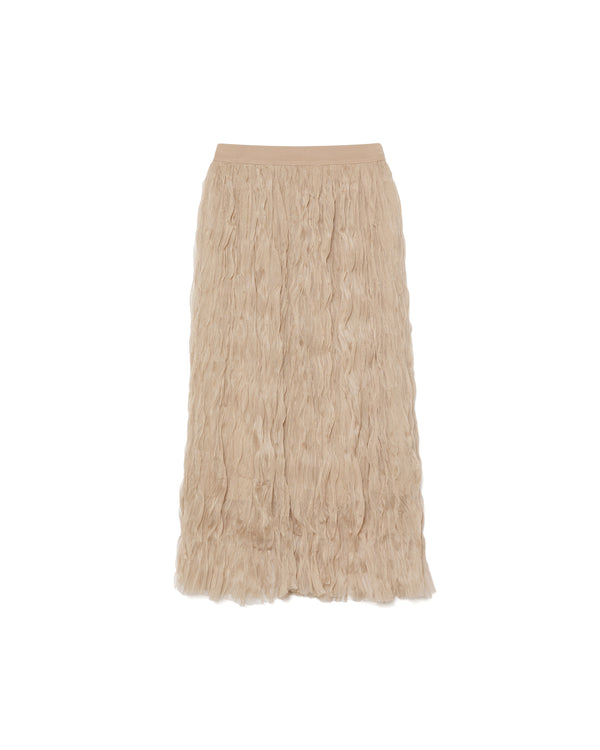 【Summer SALE!!】Washer Skirt [603379] mocha beige(07)