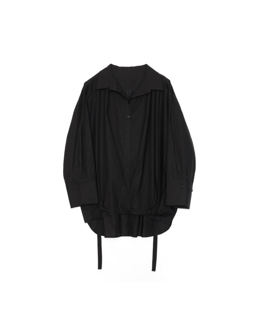 【SALE/50%0ff】Balloon Shirt [603345] black