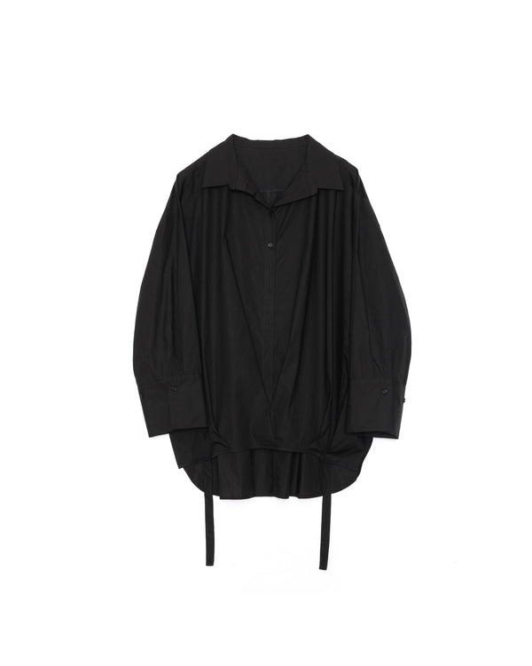 【Summer SALE!!】Balloon Shirt [603345] black(99)