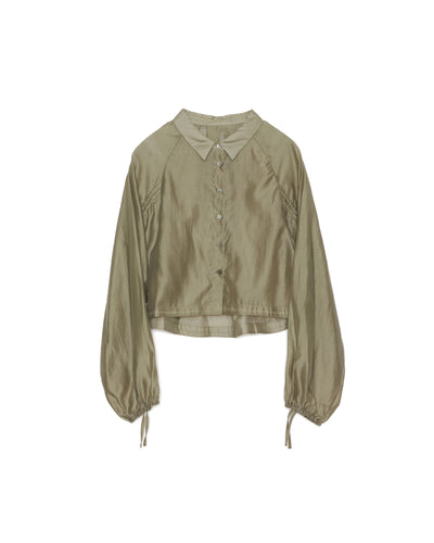 【SALE/50%0ff】Sheer Shirt [603353] beige