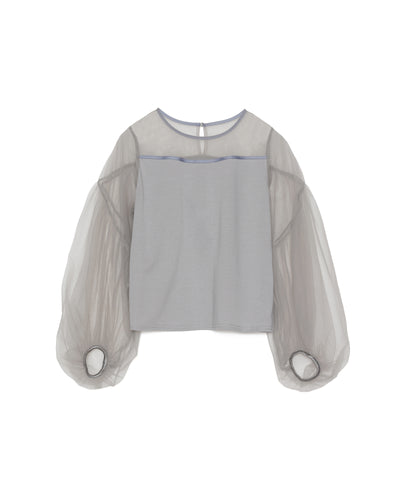 【Summer SALE!!】Tulle Tops [603360] grey(75)