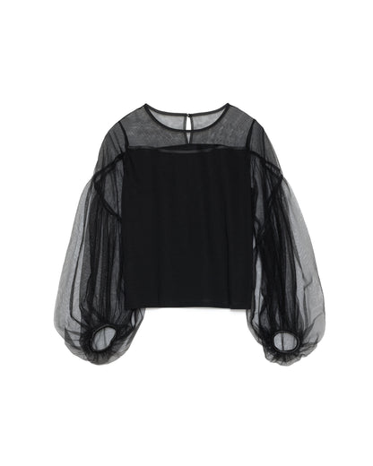 Tulle Tops [603360] black