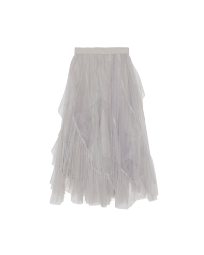 【SALE/50%0ff】Frill Skirt [603346] greige