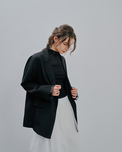【SALE/50%0ff】Tailored Jacket [603357] black(99)