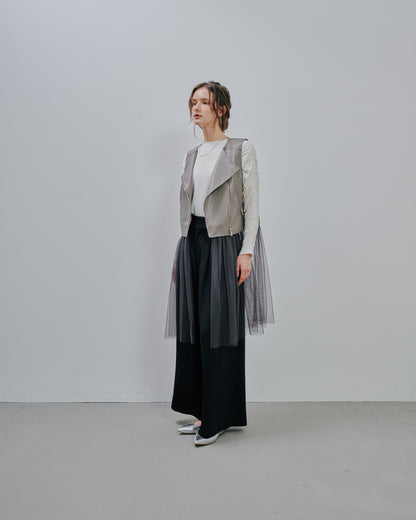 【Summer SALE!!】Tuck Pants [603356] black(99)