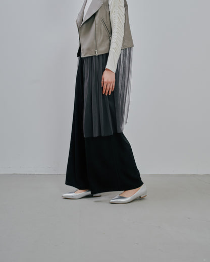 【Summer SALE!!】Tuck Pants [603356] black(99)