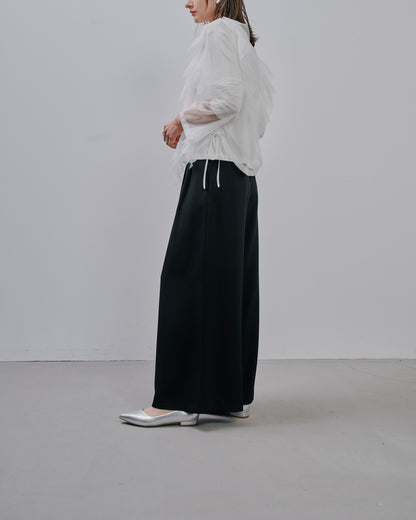 【Summer SALE!!】Tuck Pants [603356] black(99)