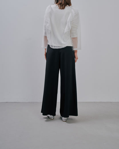 【Summer SALE!!】Tuck Pants [603356] black(99)