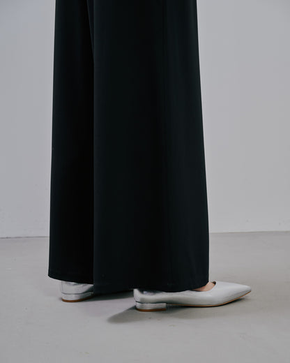 【Summer SALE!!】Tuck Pants [603356] black(99)