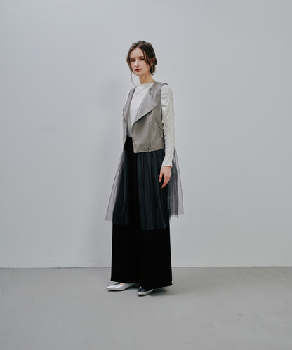 Rider's  Tulle Vest [603349] grey