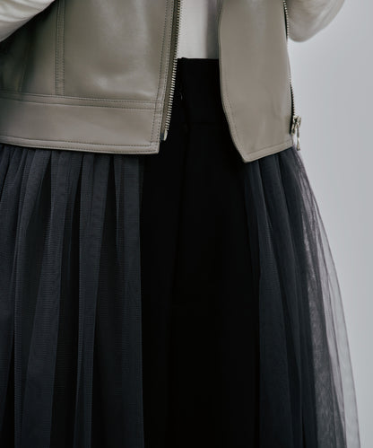 Rider's  Tulle Vest [603349] grey