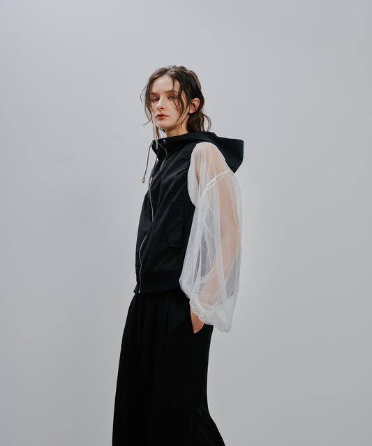 Hoodie Vest [603361] black