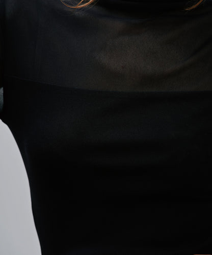 Sheer Tops [603369] black