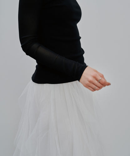 Sheer Tops [603369] black