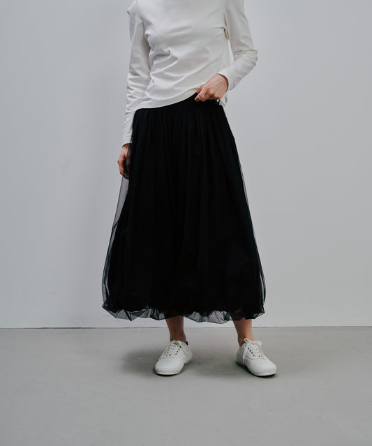 【SALE/50%0ff】Balloon Skirt [603347] black