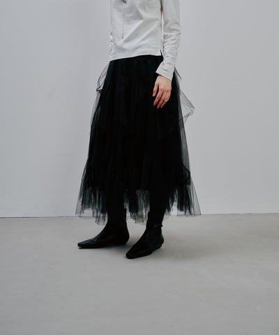 Frill Skirt [603346] black
