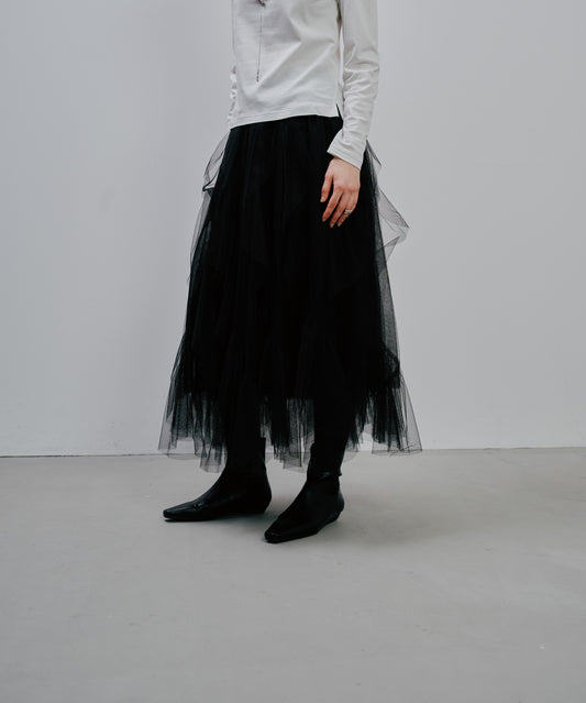 Frill Skirt [603346] black