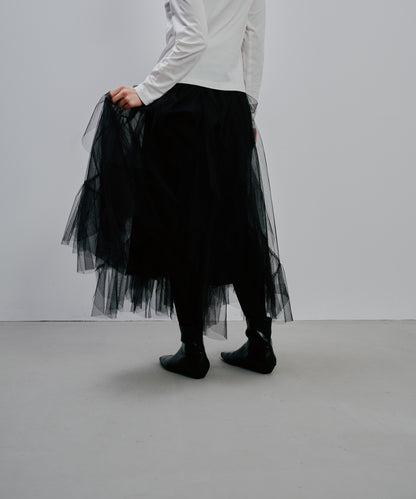 Frill Skirt [603346] black