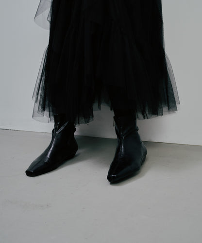 Frill Skirt [603346] black