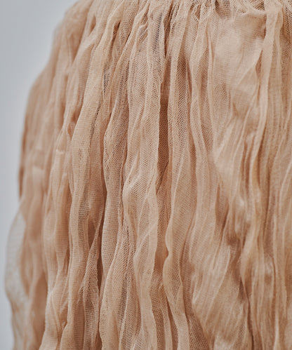 【Summer SALE!!】Washer Skirt [603379] mocha beige(07)