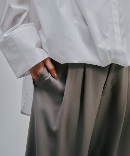 【SALE/50%0ff】Tuck Pants [603356] greige