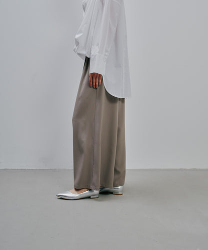 【SALE/50%0ff】Tuck Pants [603356] greige