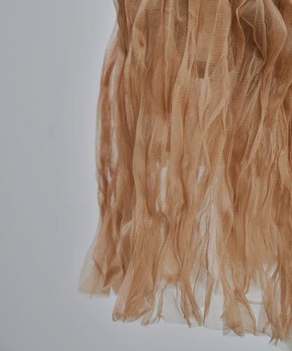 【Summer SALE!!】Washer Skirt [603379] mocha beige(07)