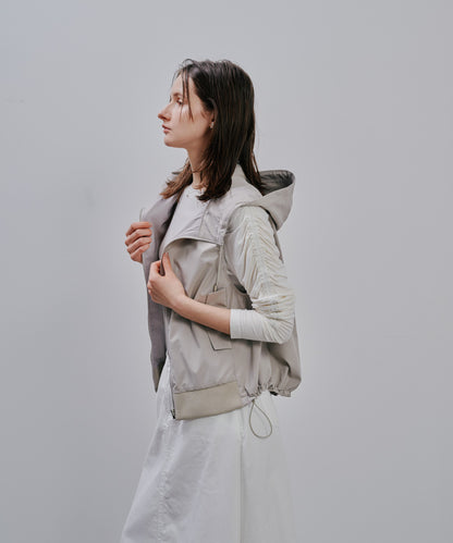 【SALE/50%0ff】Hoodie Vest [603361] beige(05)