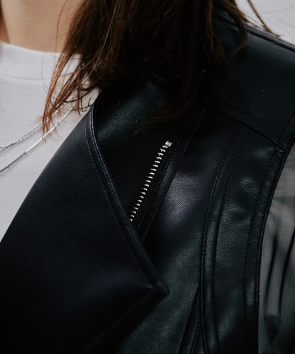 【SALE/50%0ff】Rider's Jacket [603348] black