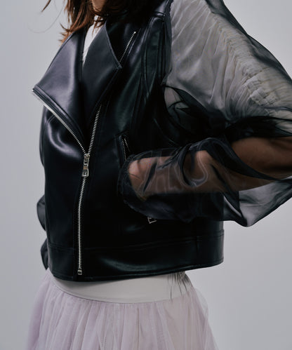 【SALE/50%0ff】Rider's Jacket [603348] black