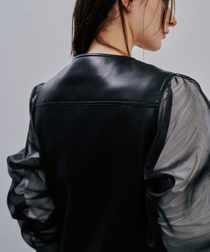 【SALE/50%0ff】Rider's Jacket [603348] black
