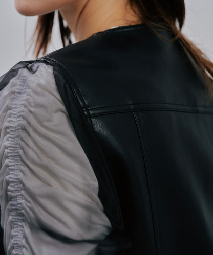 【SALE/50%0ff】Rider's Jacket [603348] black
