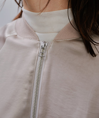 Zip Blouson [603342] light beige