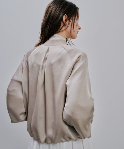 Zip Blouson [603342] light beige