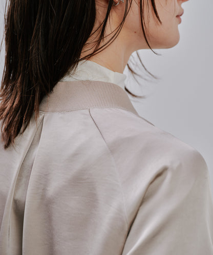 Zip Blouson [603342] light beige