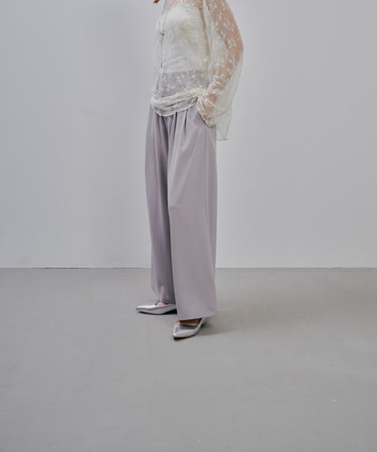 【SALE/50%0ff】Tuck Pants [603356] light grey