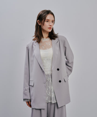 【Summer SALE!!】Tailored Jacket [603357] light grey(70)