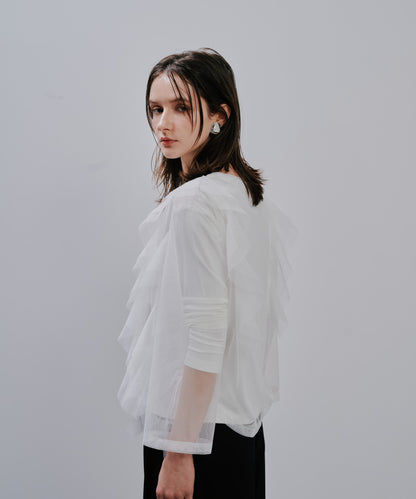 Tulle Tops [603344] off