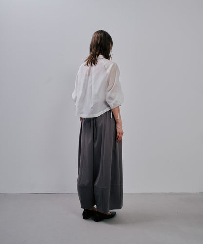 【Summer SALE!!】Sheer Shirt [603353] off(01)