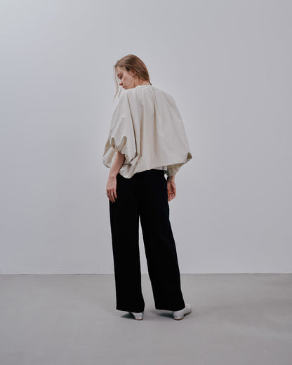 【Summer SALE!!】Balloon Blouson [603354] ivory(76)