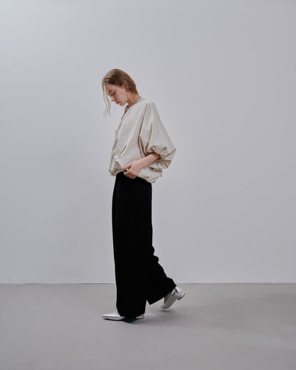 【Summer SALE!!】Balloon Blouson [603354] ivory(76)