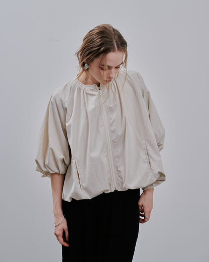 【Summer SALE!!】Balloon Blouson [603354] ivory(76)