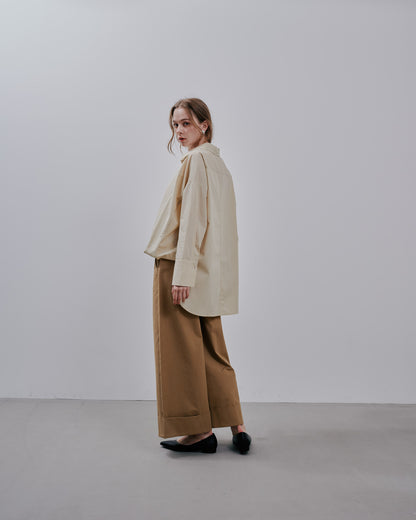 【公式サイト限定アイテム!!】Balloon Shirt [603345] beige