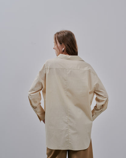 【公式サイト限定アイテム!!】Balloon Shirt [603345] beige