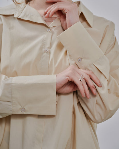 【公式サイト限定アイテム!!】Balloon Shirt [603345] beige